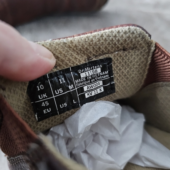 Dr. Martens Men's Leather Slip-On On Shoes - Picture 7 of 7